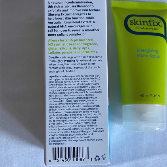 Brand new with seal skin fx energizing micro scrub - Picture 5 of 6